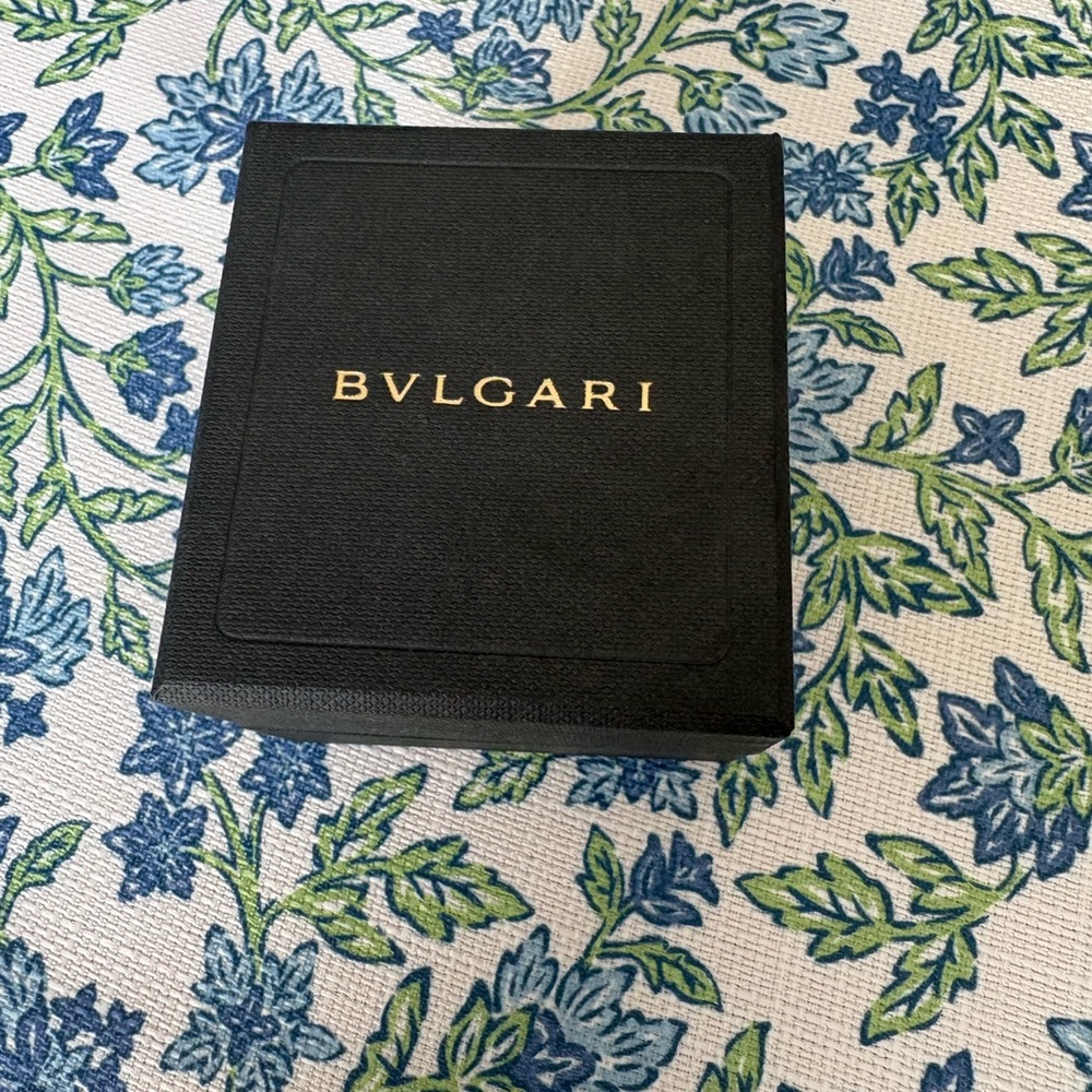 Bvlgari Black and Gold Jewelry Box